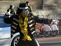 Michael Jackson imitaattori Ramblaksella